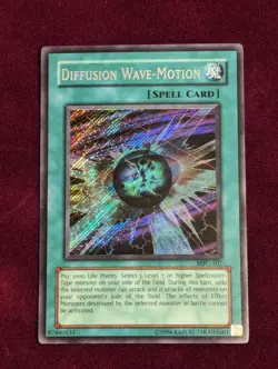 Diffusion Wave-Motion. MFC-107. Secret Rare. Unlimited Edition. Yu-Gi-Oh! - Image 1