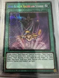 1ST EDITION BOND BETWEEN TEACHER AND STUDENT STARLIGHT RARE RA05-EN061 YUGIOH - Image 1