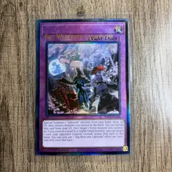 Yu-Gi-Oh! Big Welcome Labrynth (RA04-EN104) 1st Edition PUR Error Name Drop NM - Image 1