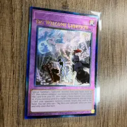Yu-Gi-Oh! Big Welcome Labrynth (RA04-EN104) 1st Edition PUR Error Name Drop NM - Image 2