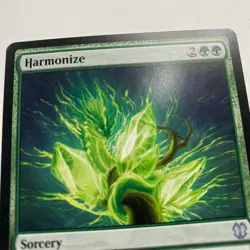 Harmonize Card Signed By Dan Scott MTG Artist Proof - Image 2