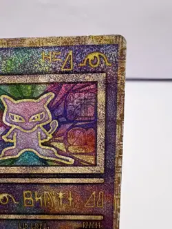 Pokemon Card Ancient Mew "Nintedo" Error Holo Movie Promo 1999 MP Japanese - Image 3