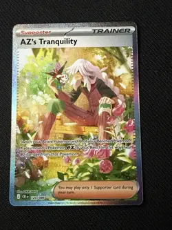 AZ’s Tranquility SIR Pokemon Card Trainer Card Chaos Rising NM 120/086 - Image 1