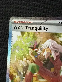 AZ’s Tranquility SIR Pokemon Card Trainer Card Chaos Rising NM 120/086 - Image 2