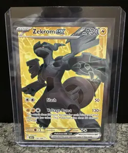 Pokemon TCG Black Bolt/White Flare Holo EX 3-Card Lot Kyurem/Zekrom/Reshiram - Image 4