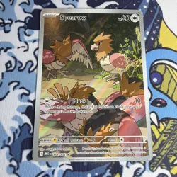 Pokemon TCG Spearow 151/132 Illustration Rare Mega Evolution Card NM English - Image 1
