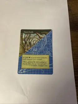 Magic: The Gathering Gaea's Cradle Card Alter - Image 1
