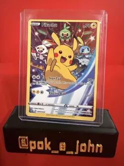 Pikachu SWSH020 SWSH: Sword & Shield Promo Cards Holo - Image 1