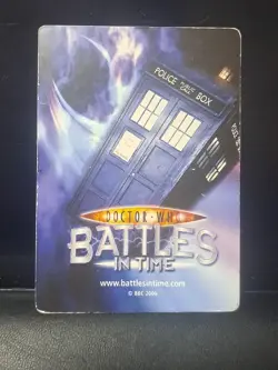 Doctor Who Battles In Time Card UR Ultra Rare Tardis Lenticular Foil 074/275 - Image 2
