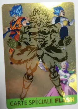 Carte dragon ball super battle DBS carddass hondan Speciale Flash Card 566 Broly - Image 2