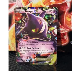 Gengar EX 034/119 Jumbo Cards Promo Holo Oversized 170 HP Basic Pokemon - Image 1