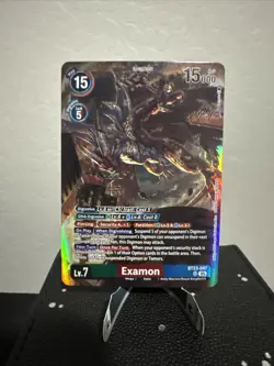 Digimon Card Game Examon BT23-047 SR BT23 Hackers Slumber - Image 1
