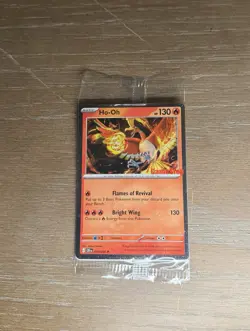 GameStop Stamped PROMO Ho-Oh Pokemon TCG trading card SEALED - Image 1