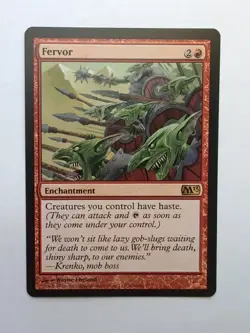 MTG Fervor (M13) Core Set 2013 Regular Rare 129/249 - Image 1