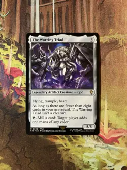 The Warring Triad [Commander FINAL FANTASY] NM MTG - Image 1