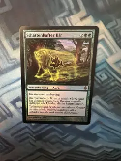 MTG Foil German Bear Umbra NM-/EX+ Rise of the Eldrazi - Image 3