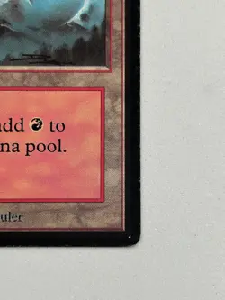 Mountain (B) - Beta Edition 1993 - MTG card [MP] - Image 4