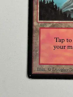 Mountain (B) - Beta Edition 1993 - MTG card [MP] - Image 5