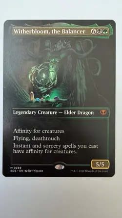Witherbloom, the Balancer Secrets of Strixhaven #288 Mythic Rare Borderless NM - Image 1