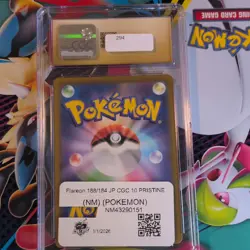 Pokemon Flareon 188/184 VMAX Climax Japanese CGC 10 Character Rare Holo 2021 - Image 2