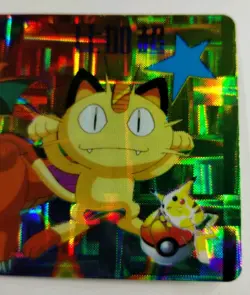 Pocket Monsters Anime Collection 1998 Vending Prism Sticker #29 Pokemon - Image 4