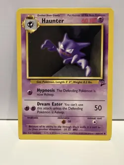 Pokemon HAUNTER Card 43/130 Base Set 2 Uncommon NM Regular Unlimited Near Mint - Image 1