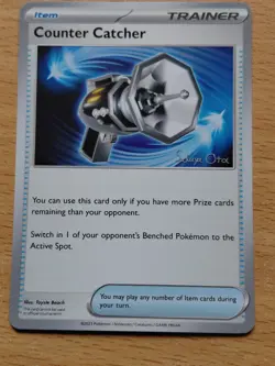 Pokemon TCG Counter Catcher Paradox Rift 160/182 2024 World Championship Deck - Image 1