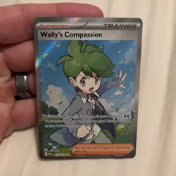 Pokemon TCG Wally's Compassion Trainer Full Art Ultra Rare Holo Me01 176/132 - Image 1