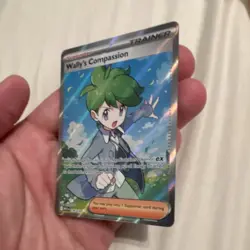 Pokemon TCG Wally's Compassion Trainer Full Art Ultra Rare Holo Me01 176/132 - Image 3