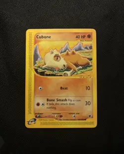 Pokemon TCG - Cubone 103/165 - Expedition Base Set - Common - NM/LP - Image 1