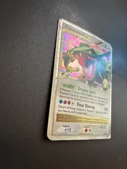 Rayquaza C LV.X DP47 - Diamond and Pearl Black Star Promo Holo Pokemon - HP/DAM - Image 3