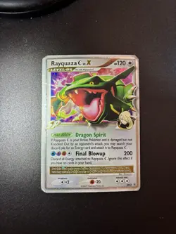 Rayquaza C LV.X DP47 - Diamond and Pearl Black Star Promo Holo Pokemon - HP/DAM - Image 4