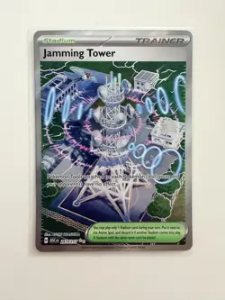Pokemon Jamming Tower 261/217 Holo ME: Ascended Heroes Trainer NM - Image 1