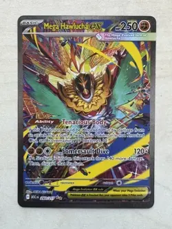Pokemon TCG Mega Hawlucha EX SIR 283/217 Ascended Heroes NM - Image 1