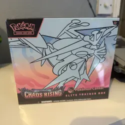 Pokemon Chaos Rising Pokemon Center Elite Trainer Box (Factory Sealed) - Image 1