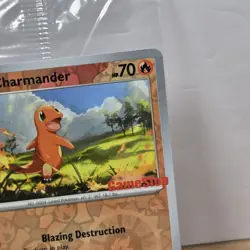 Pokemon TCG Charmander 004/165 GAMESTOP Promo Sealed - Image 3