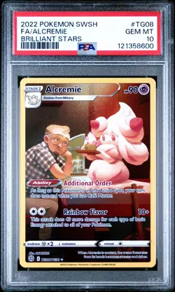 Pokemon Brilliant Stars Alcremie TG08/TG30 Trainer Gallery PSA 10 GEM MINT - Image 1