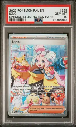 Iono PSA 10 - 269/193 - Special Illustration Rare - Paldea Evolved - Pokemon - Image 1