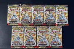 36x Pokemon TCG Prismatic Evolutions Booster Packs Lot - Image 4
