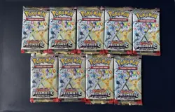 36x Pokemon TCG Prismatic Evolutions Booster Packs Lot - Image 5