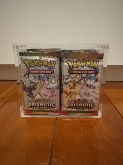 Pokemon Prismatic Evolutions Booster Packs Lot Of 36 - unweighted and sealed - Image 1