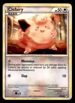 Clefairy 54/95 Common Call of Legends Pokemon Near Mint - Image 1