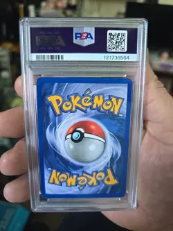 Pokemon TCG Blastoise Holo Rare Card 2/130 2000 Base Set PSA 3 - Image 4