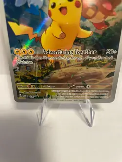 Pikachu 027 Sv: Scarlet & Violet Promo Cards Holo NM - Image 3