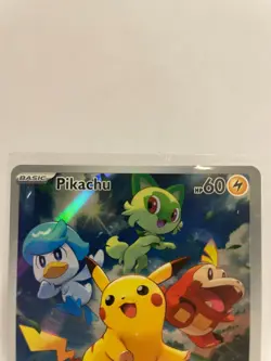 Pikachu 027 Sv: Scarlet & Violet Promo Cards Holo NM - Image 4