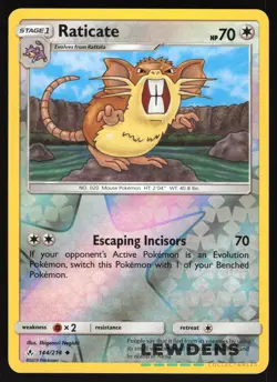 Raticate - 144/214 - Reverse Holo Uncommon - Unbroken Bonds - Pokemon Card - Image 1