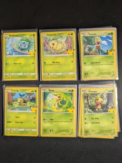 2021 Pokemon McDonald's 25th Anniversary Non Holo Lot (198 Cards) - Image 1