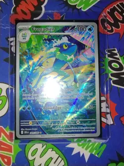 Frogadier 089/086 Chaos Rising IR 2026 NM card in hand RH Frogadier 021/086 - Image 1