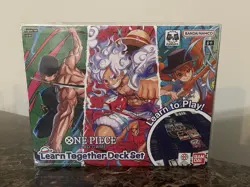 Bandai Namco One Piece Card Game Learn Together Starter Deck Set English - Image 1
