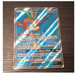 Keldeo GX 219/236 Full Art Ultra Rare Holo Pokemon TCG Card Basic GX 170 HP - Image 1